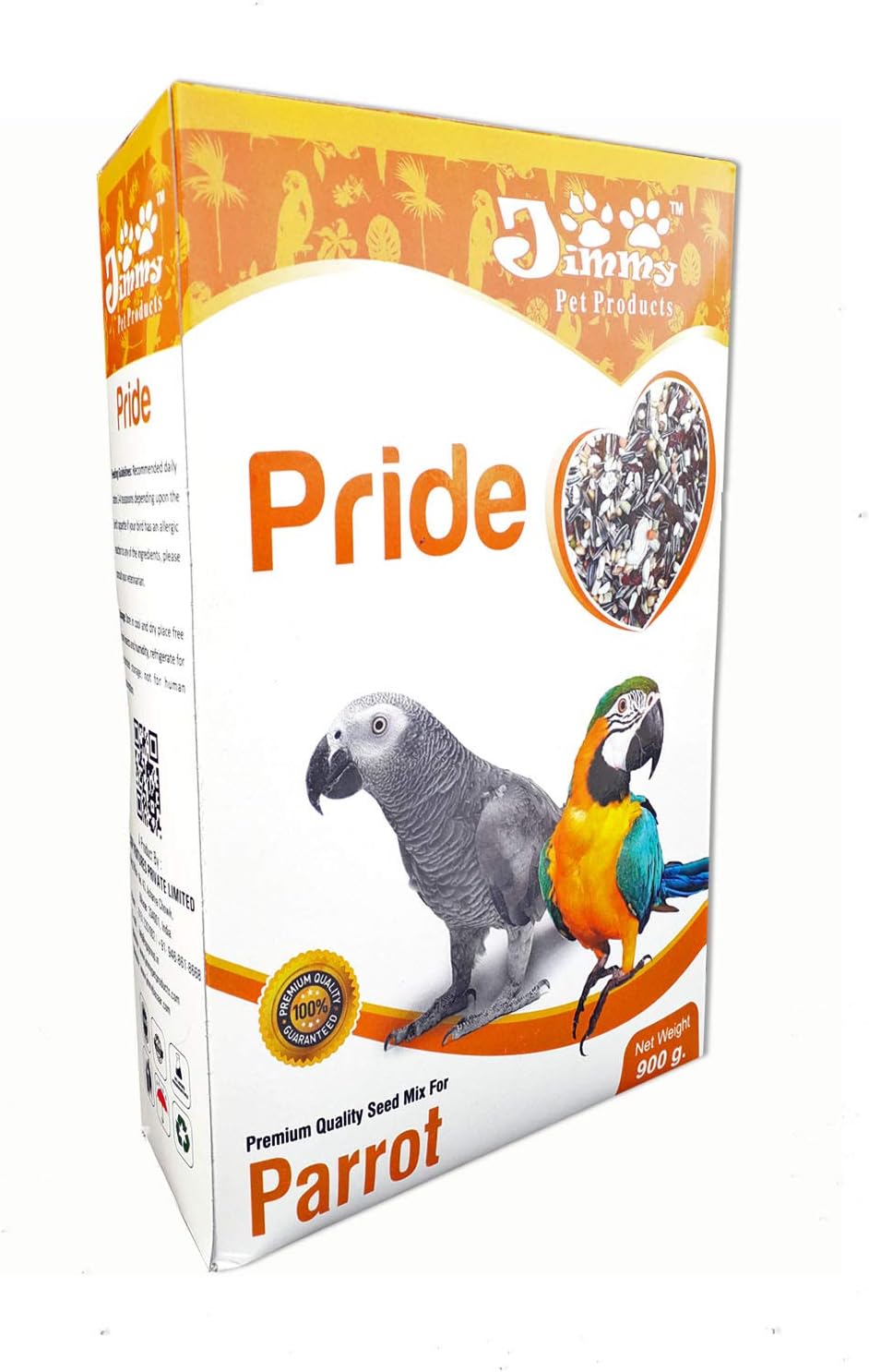 Pride Parrot Food for Indian Parrot (900gm)