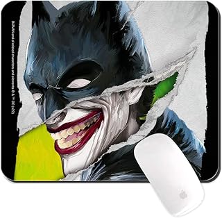 ERT GROUP Original And Officially Licensed By DC Mouse Pad for PC, Pattern Joker 012 Multicoloured, Computer Mouse Mat, Non-Slip, 220 mm x 180 mm