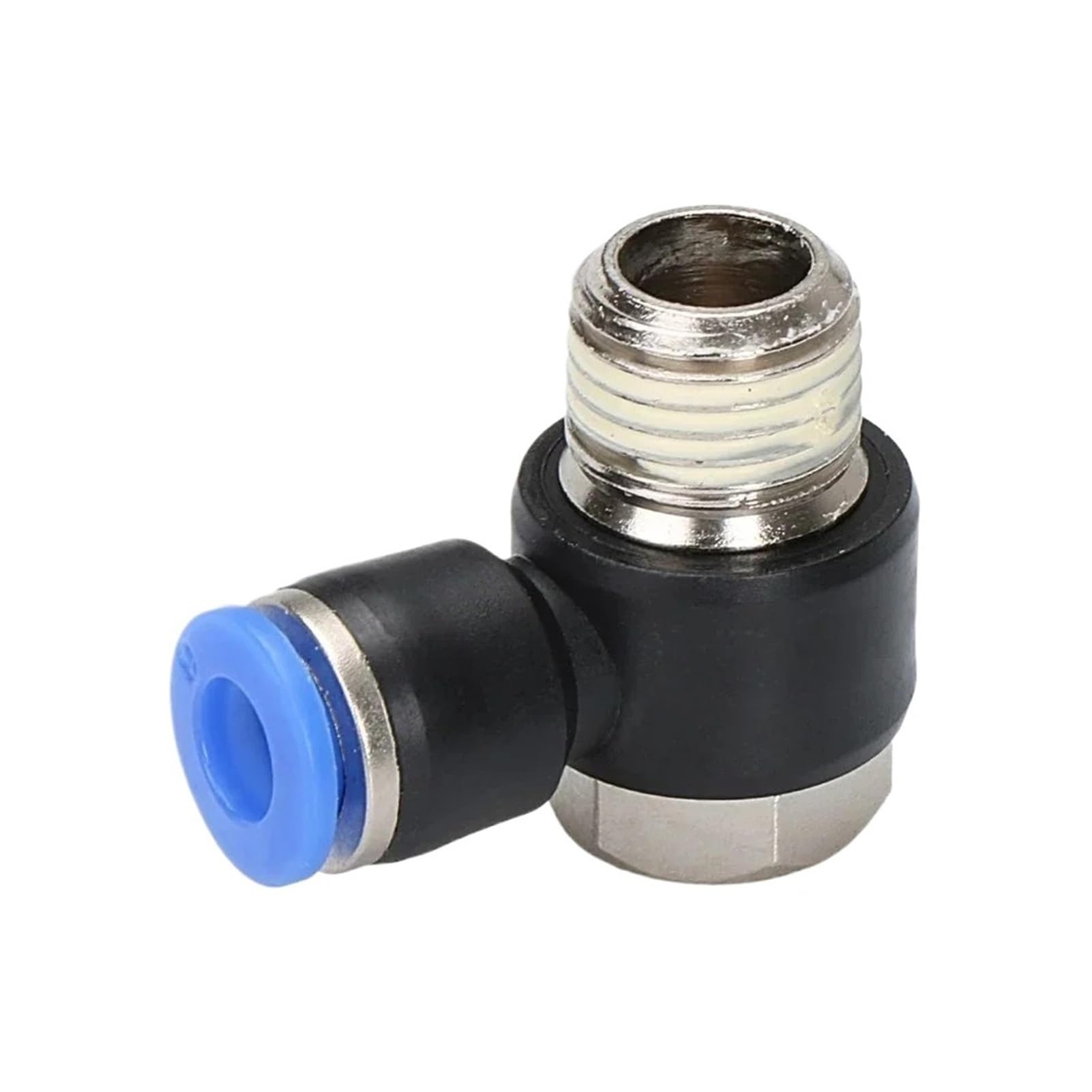 Connettore Pneumatico Dritto, Raccordo Tubo Aria Esagono Esterno | Dimensioni 1/8-1/2" con filettatura BSPT for connessioni compressore.(PH10-04,10 pcs)