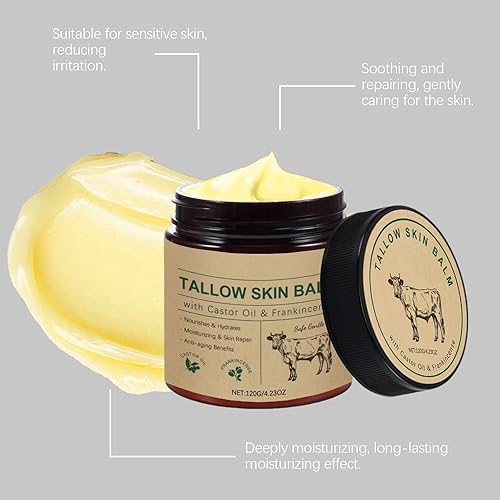 Miniatura 5 de Crema hidratante para rostro y cuerpo, hidratación profunda con glicerina y aceite mineral, absorción rápida para pieles sensibles secas, no grasosas