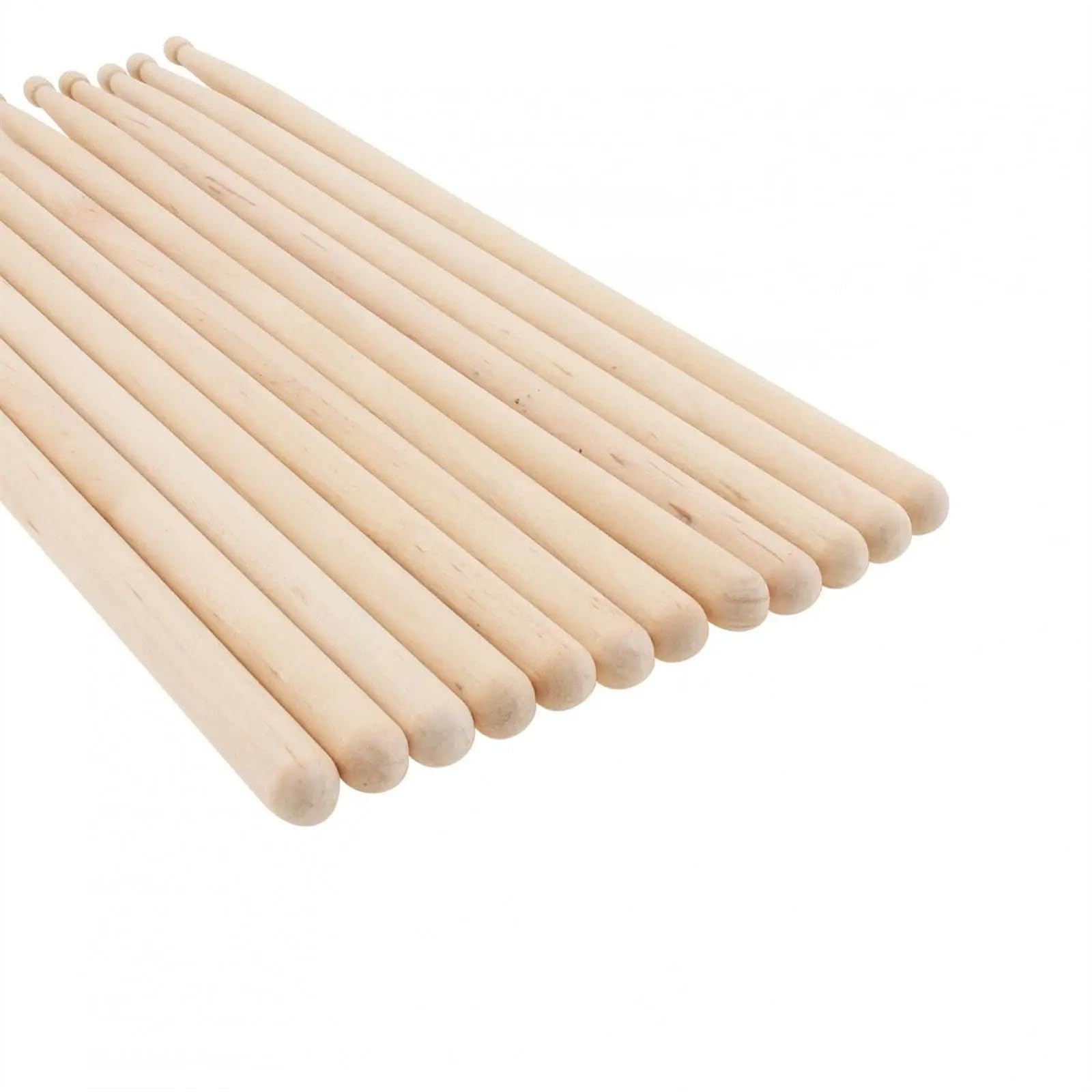 6 Paar Klassische, Langlebige 5A-Drumsticks Aus Ahornholz Für Jazz-Drum-Übungs-Drumsticks Schlagzeug Sticks Set