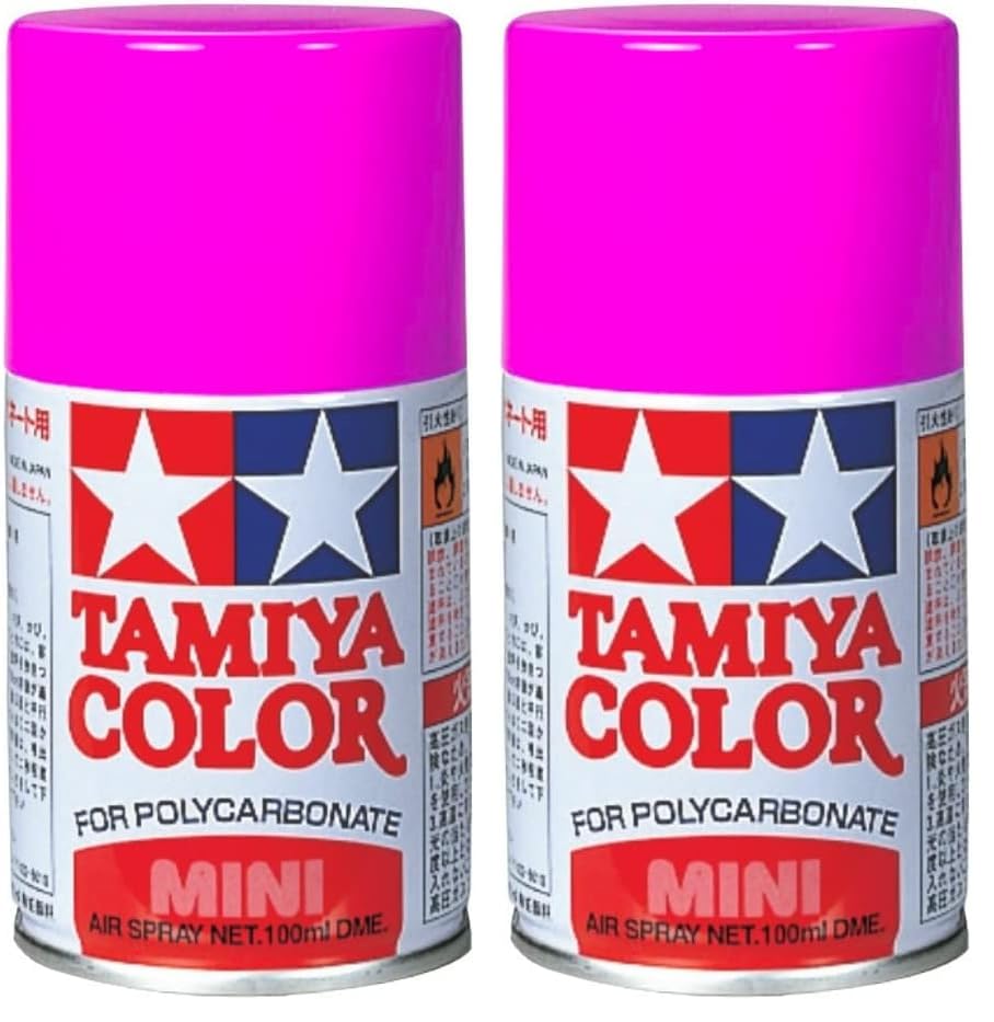 TAMIYA COLOR ポリカーボネート用スプレー塗料 まとめ売り Amazon | タミヤ(TAMIYA) ポリカーボネートスプレー PS-29 蛍光ピンク
