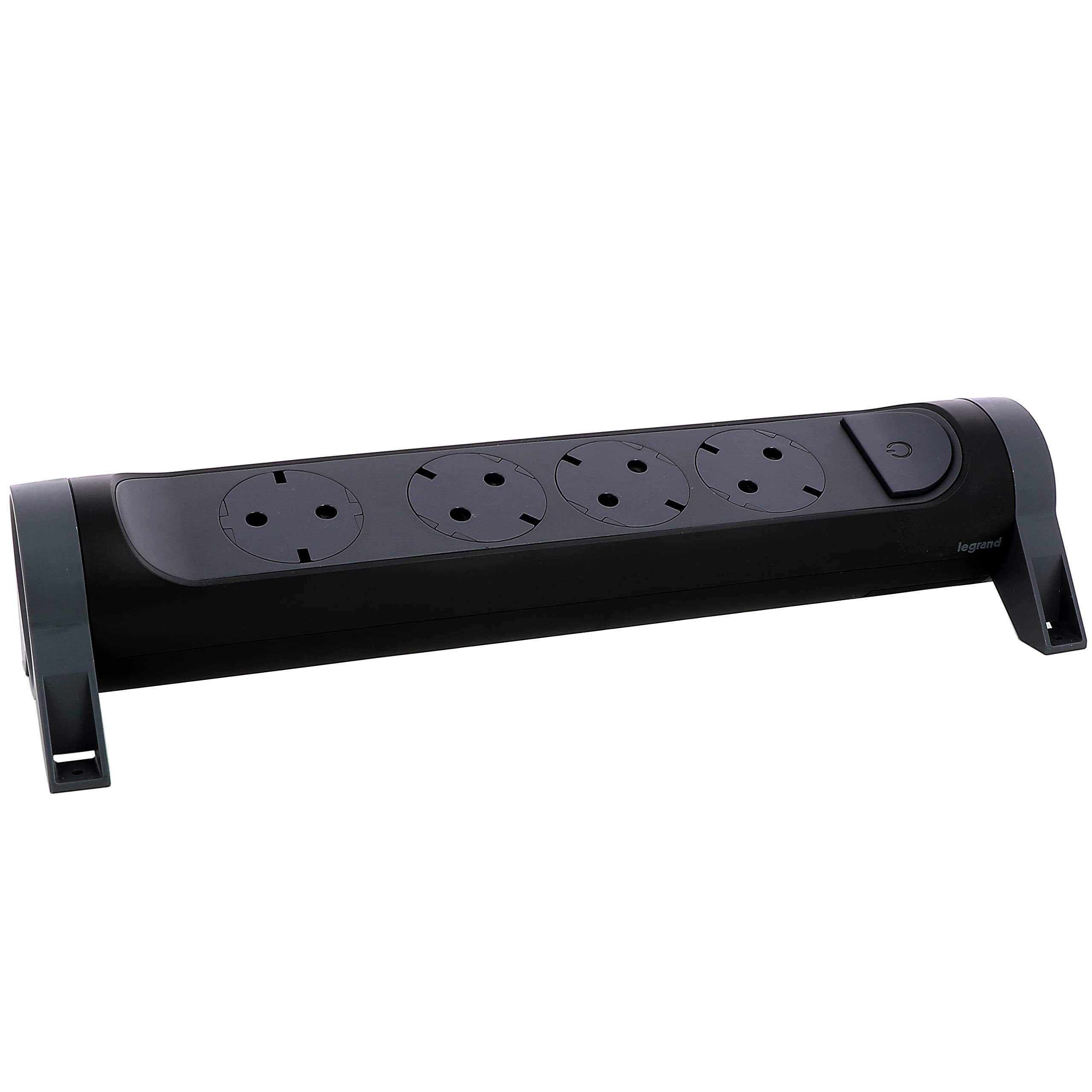 LEGRAND Regleta de enchufes con protección contra sobretensión, con Interruptor, Base múltiple con 6 Tomas de Corriente, Cable de 1,5 m, Color Blanco/Gris Oscuro 694509 — view 31