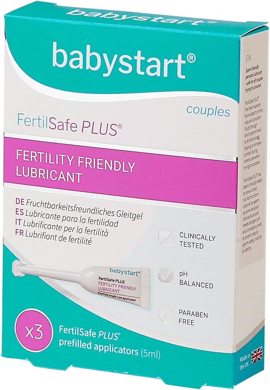 FertilSafe Plus Fertility Friendly Lubricant - 3 x Pre Filled 5ml Applicators