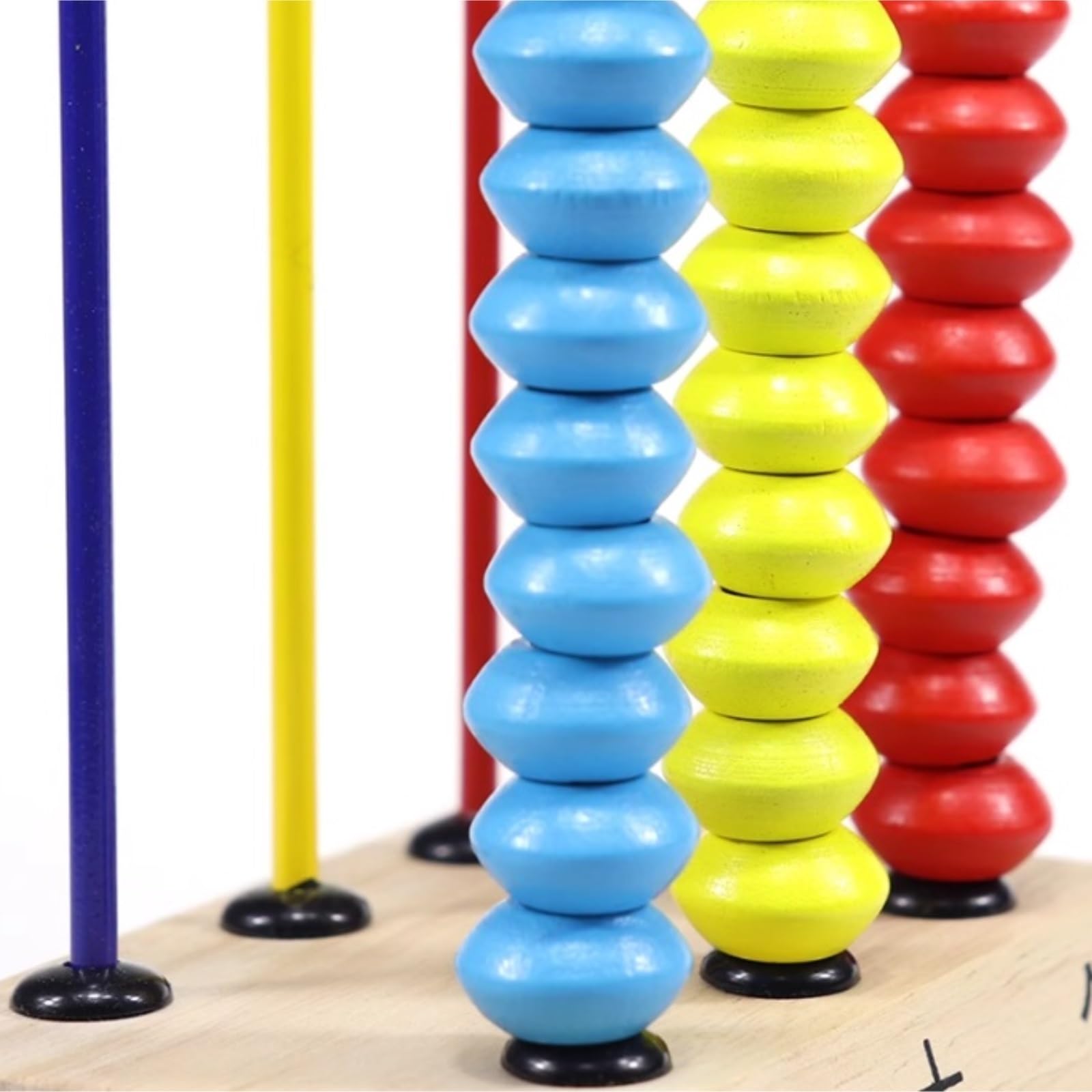 Ábaco Marco De Cálculo Digital Ábaco Madera Construcción Aprendizaje Temprano Matemáticas Contador Conteo Enseñanza Oficina Material