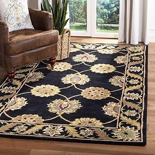 Handmade Tufted Wool Carpet – Premium Thick Embossed Geometric Design Rug for Living Room, Bedroom & Hall (Multi 3, 10 x 10 Feet Square)-image-39