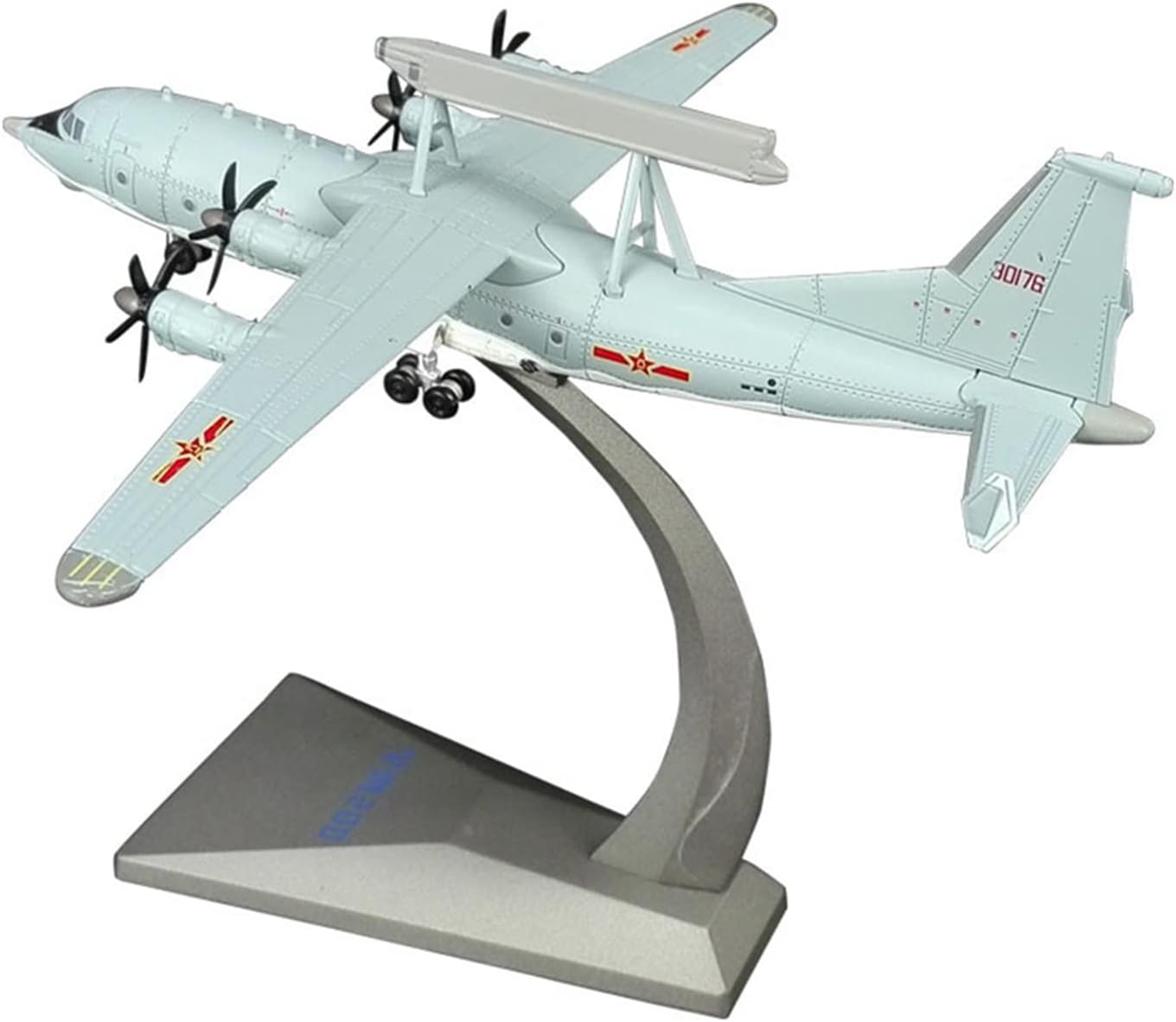 1 200 Fit for Aircraft AWACS KongJing AEW KJ200 Models for Collectors and Enthusiasts Hobby Playgame Kit