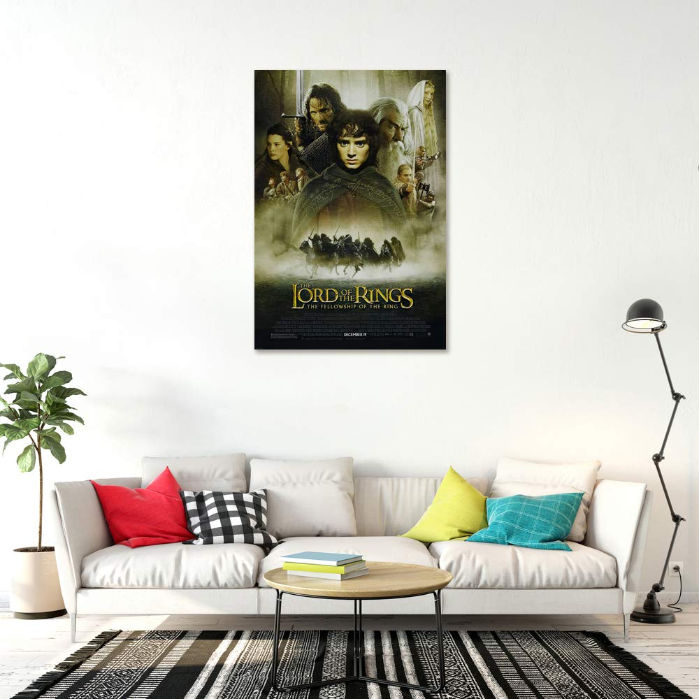 Lord of the Rings landkaart, muurkunst middenaarde, kaart op canvas, muurkunst, Lord of the Ringen, landkaart, poster, kaart van middelaarde, muurkunst voor thuis, klaar om op te hangen (30,5 x 45,7 Lord of the Rings landkaart, muurkunst middenaarde, kaart op canvas, muurkunst, Lord of the Ringen, landkaart, poster, kaart van middelaarde, muurkunst voor thuis, klaar om op te hangen (30,5 x 45,7