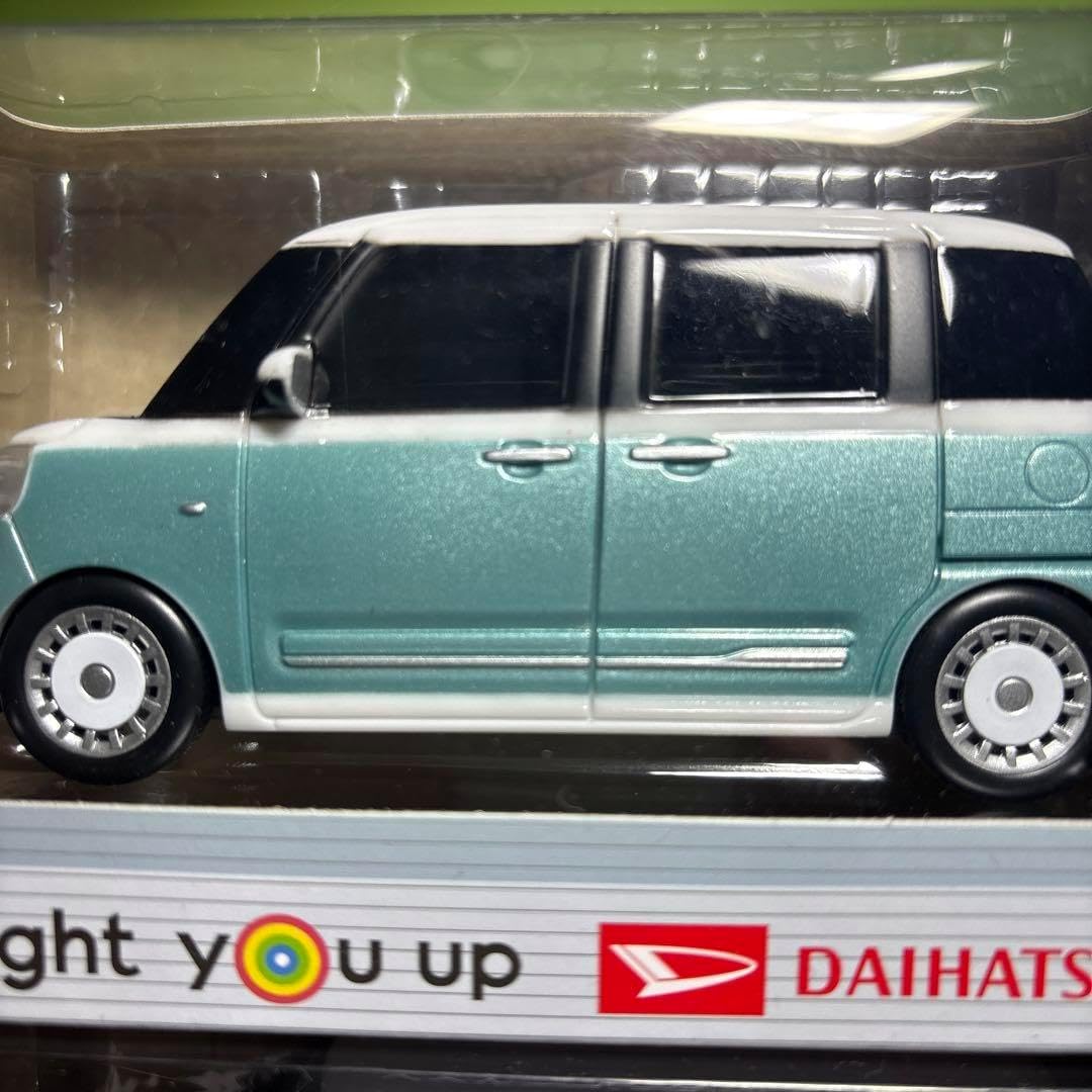 初代 旧型 ムーヴ キャンバス ダイハツ ミニカー ベージュ プルバック