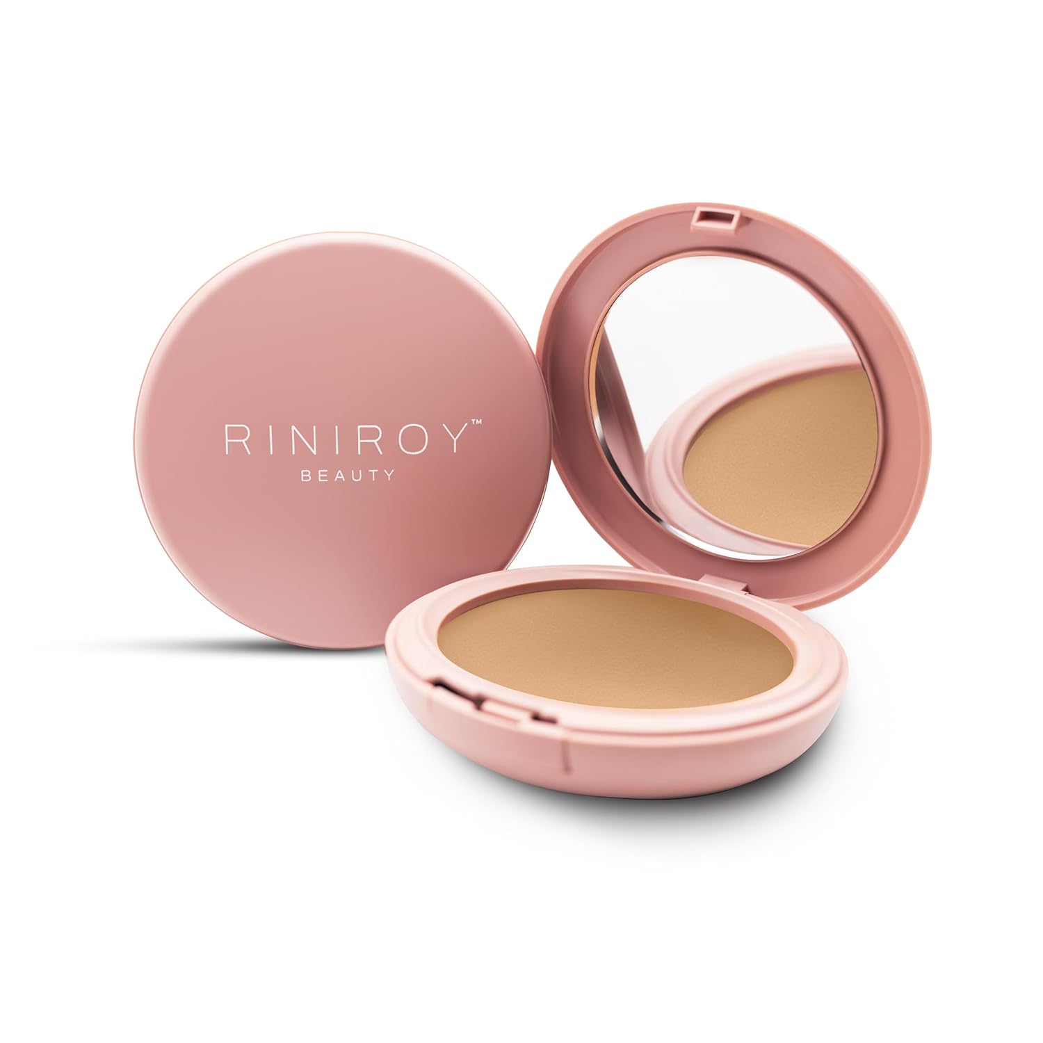 Buy RINIROY BEAUTY 2-in-1 Subtle Radiance Foundation Compact Powder for Medium to Rich Indian Skin - Matte, Oil-Control, Long-Wear, Non-Ashy Finish - Buildable Coverage for Brown & Dusky Skin Onli