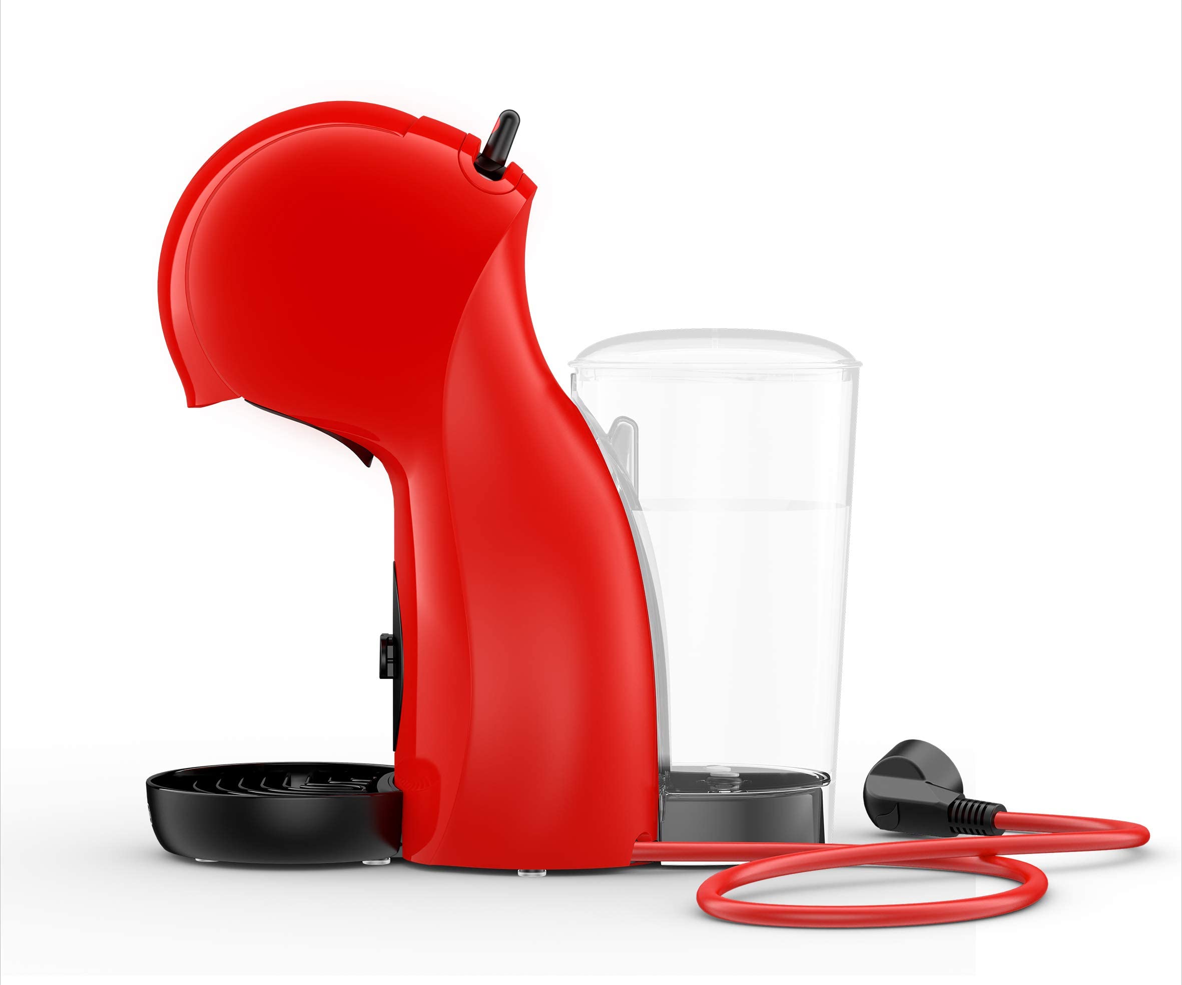 De'Longhi Nescafé Dolce Gusto Piccolo XS EDG210.B, Cafetera Cápsulas, Diseño Super-Compacto, Cafetera Manual para Café y Otras Bebidas, 1500W, Negro