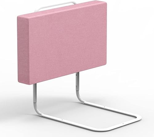 Riel de cama para niños pequeños y bebés con sistema de seguridad de fijación de tornillos, riel de protección de cama mejorado para niños, adultos