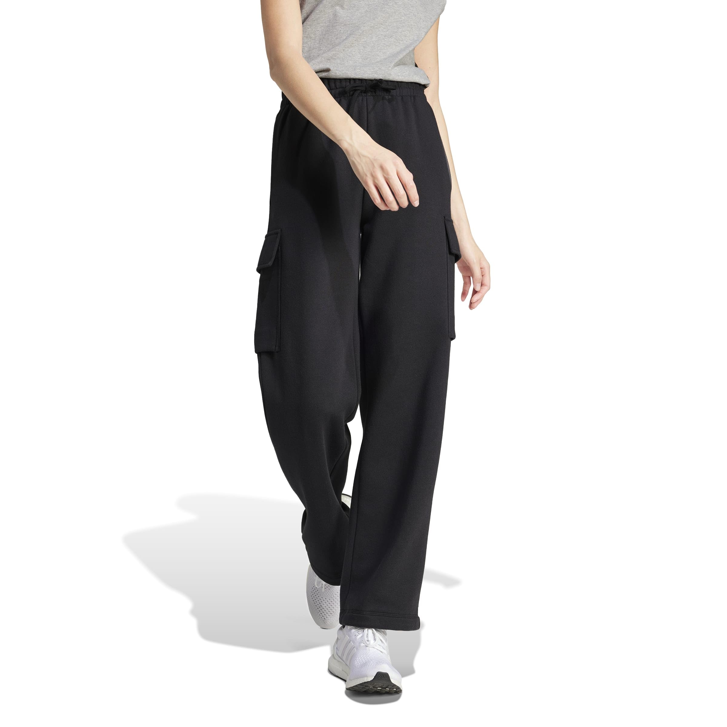 adidas Femme Essentials Linear Fleece Cargo Pants