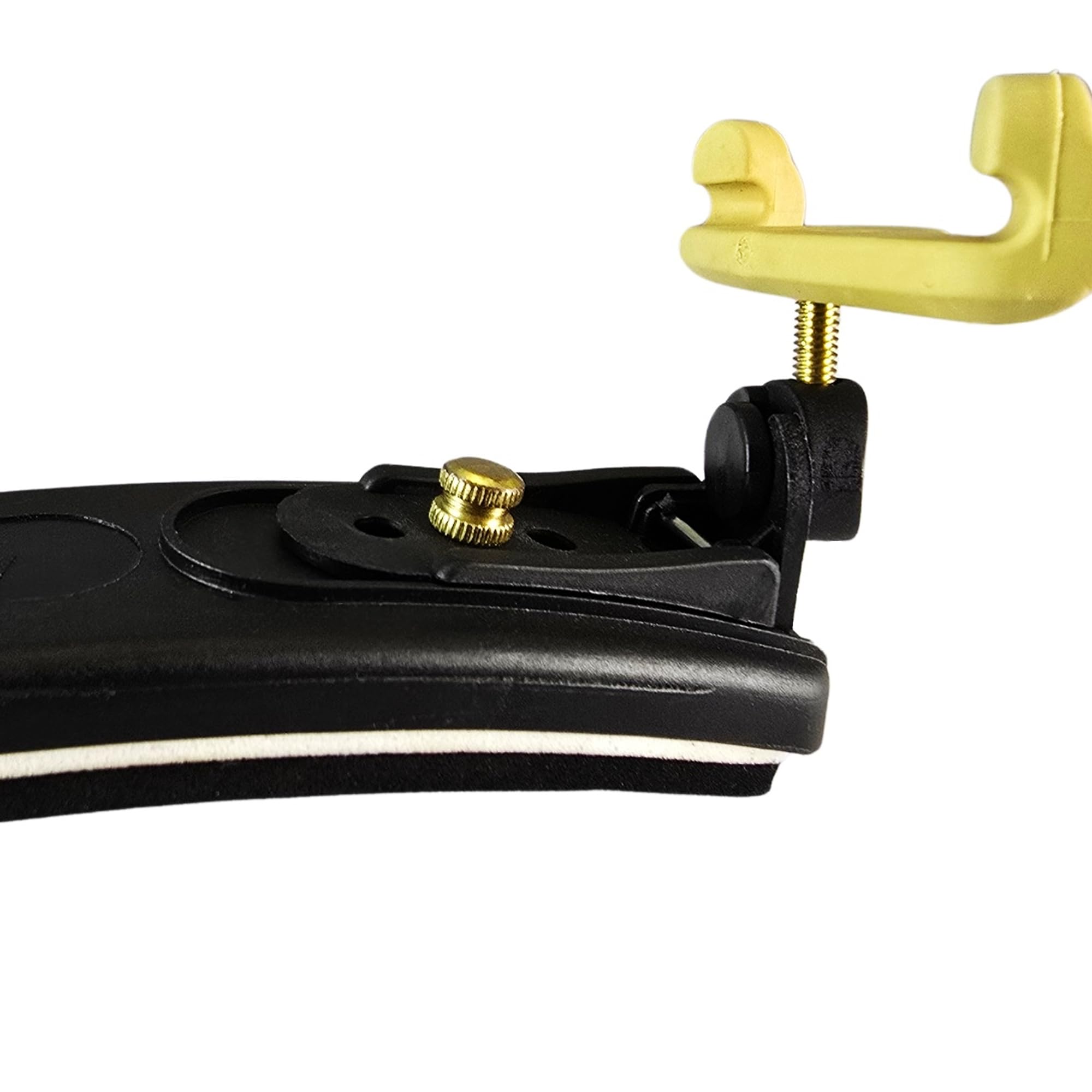 Hidersine ANDANTE Series Épaulière de qualité supérieure pour violons de taille 4/4 et 3/4 – Construction en résine ABS durable – Rembourrage ergonomique en mousse et pieds en caoutchouc – Noir