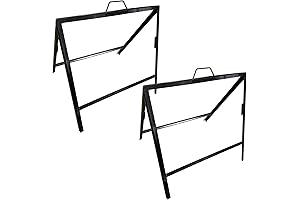 4 Less Co | Sturdy Foldable Metal A-Frame Real Estate Sign Holder