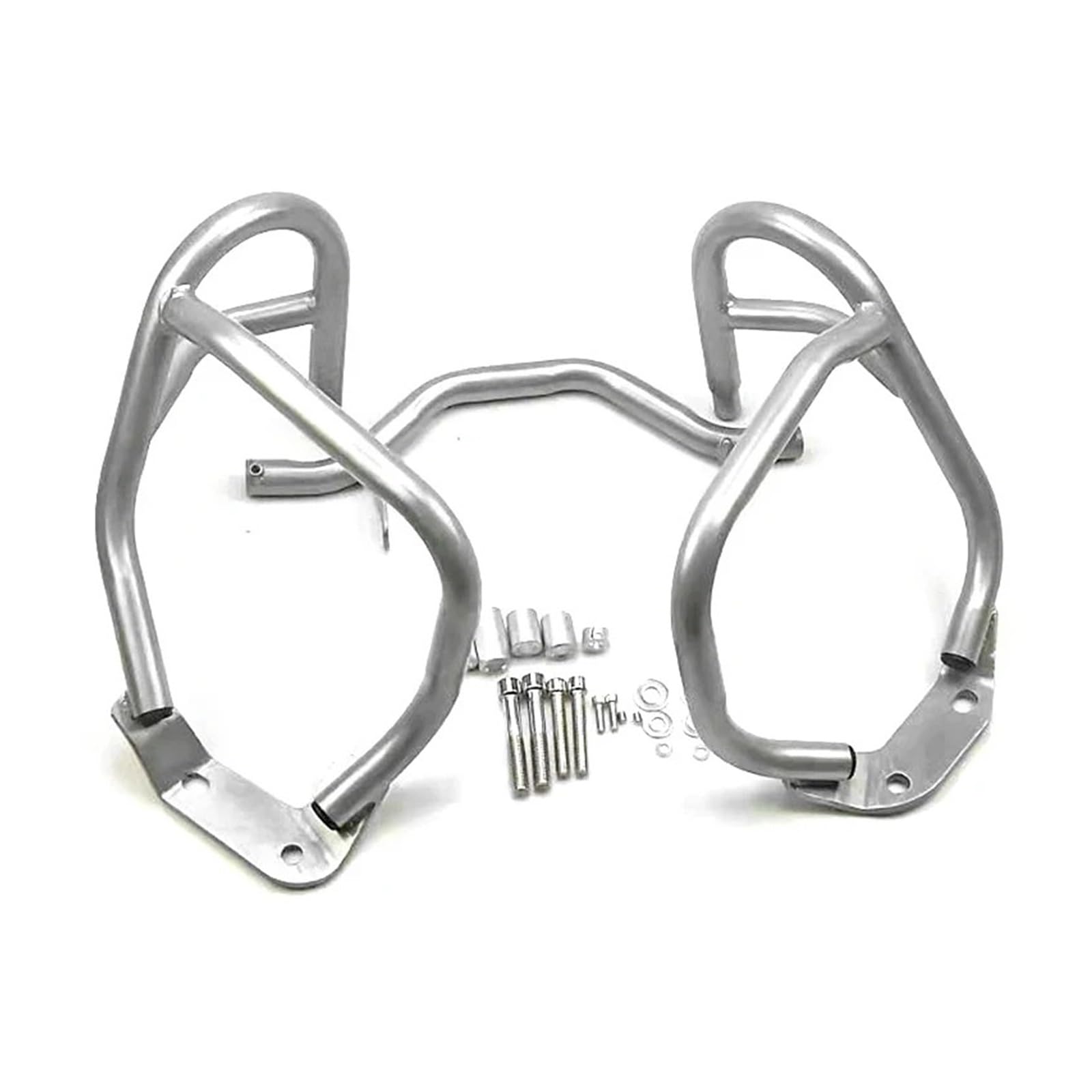 Paraurti paramotore Per BMW R 1200 GS R1200GS 2004-12 Barra Protezione Per Motore Motocicletta Raffreddata Ad Olio Paraurti Per Serbatoio Carenatura(Silver Upper)