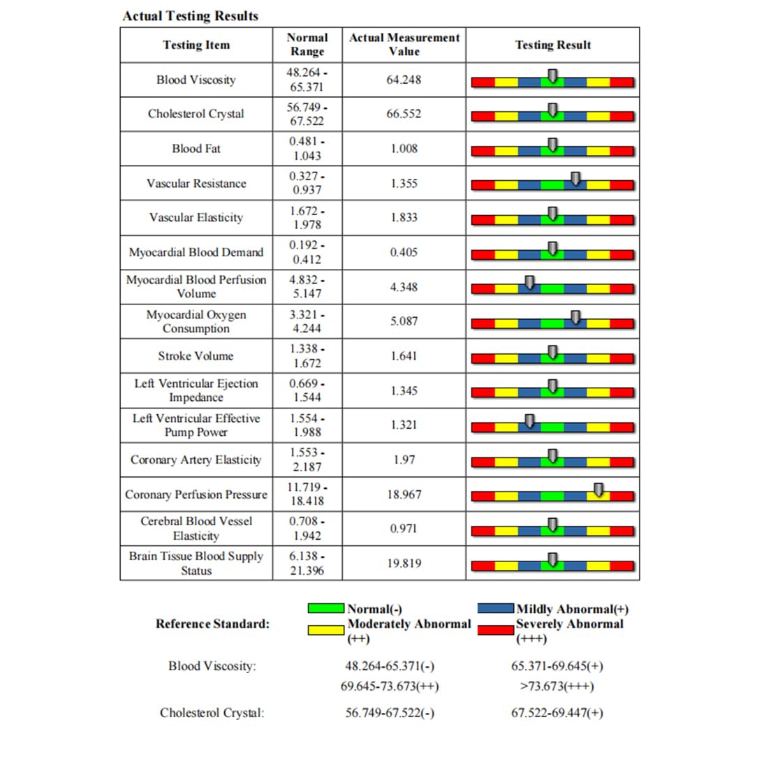 MObyat Set di Analizzatori Magnetici a Risonanza Quantica, Macchina per Test di Diagnosi Corporea Quantistica Touch Multilingue con 53 Rapporti, Analisi 3D Dinamica, Test Sub-Sanitario