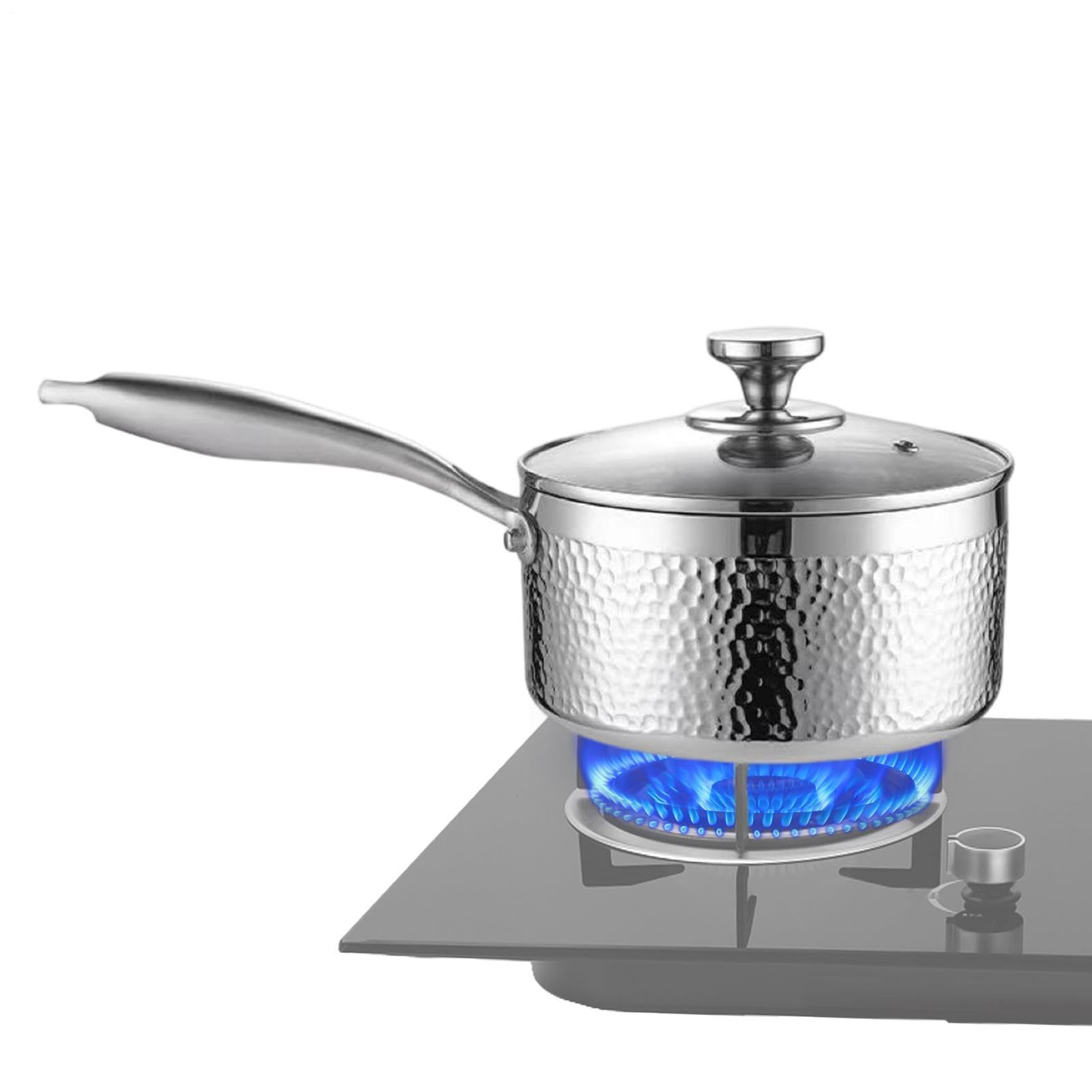Casserole À Sauce Avec Couvercle Ustensile De Cuisine En Acier Inoxydable