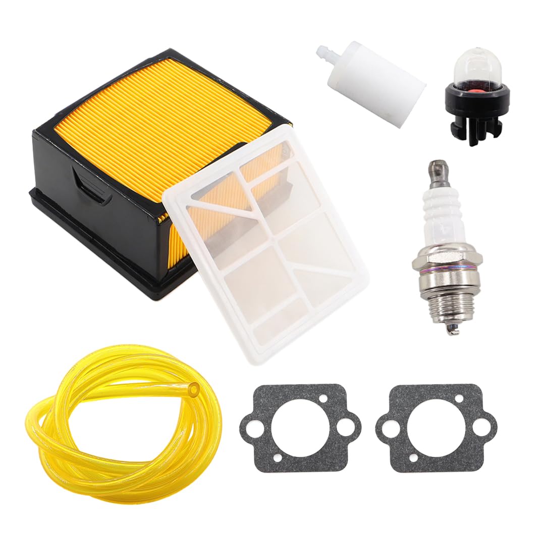 MCHNIC Air Filter Spark Plug Fuel Line Filter Service Kit for Husqvarna K760 K770 K760 Replace 574362301 506264101 574362302 Husqvarna Concrete Saw 770 Parts