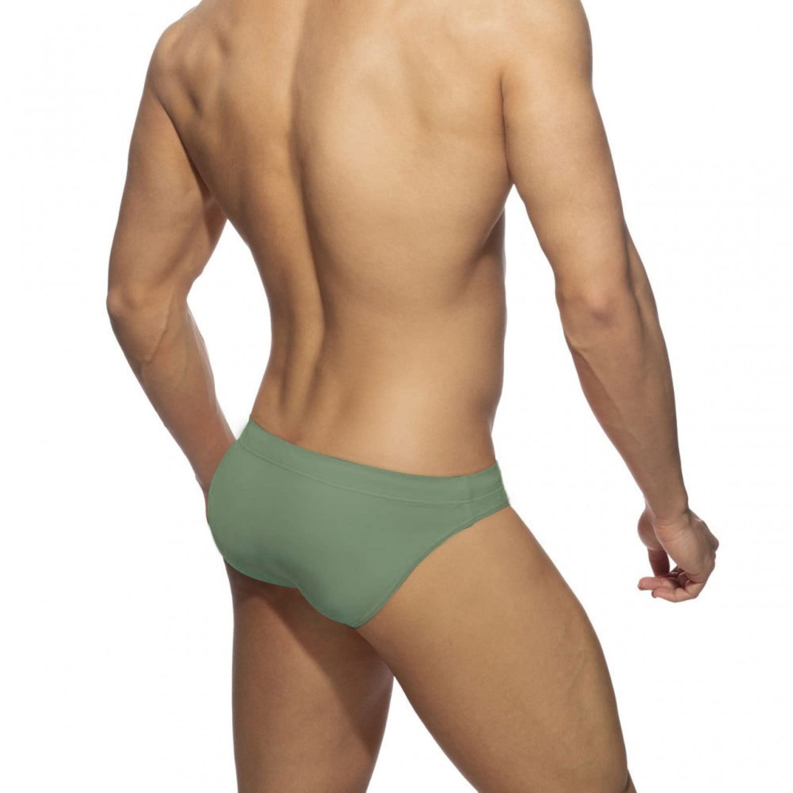 Bañador Slip Hombre Bañadores Slips Triángulo de Secado Rápido con Protrector Acolchado Mini Briefs Traje de Baño de Natacion para Hombre Swimming Calzoncillos Multidireccional para Playa Piscina
