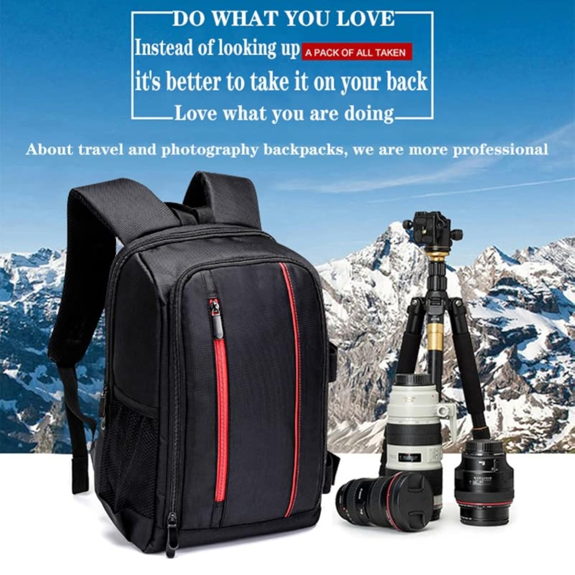 Outdoor Waterproof Photography Camera Backpack