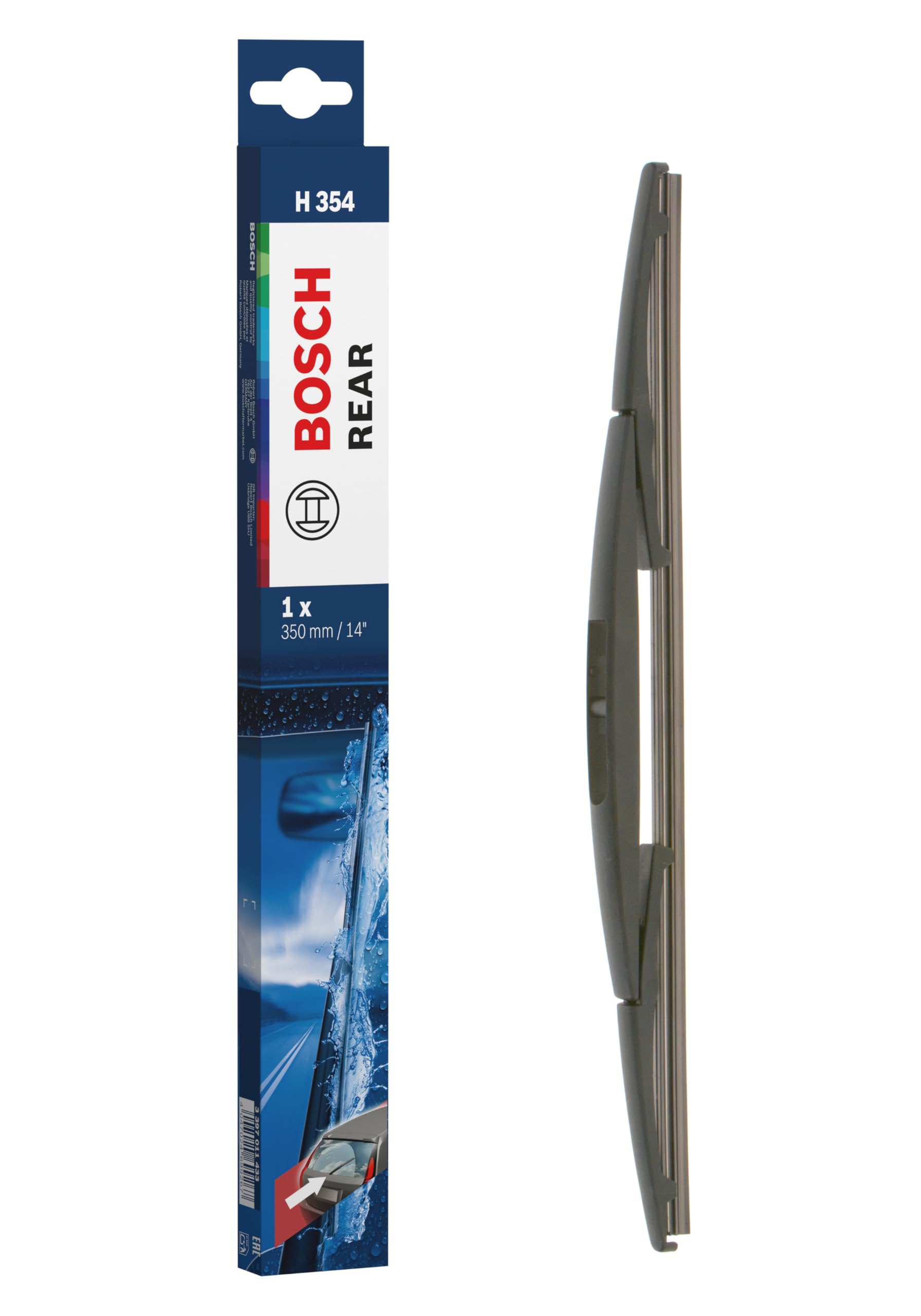BOSCHH354 OE Specialty Rear Wiper Blade; 14" - Single