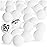50 Pack White Ping Pong Balls 1 Star 40mm Official Size + Weight Professional ABS Table Tennis Ball for Training & Practice - Durable High Performance