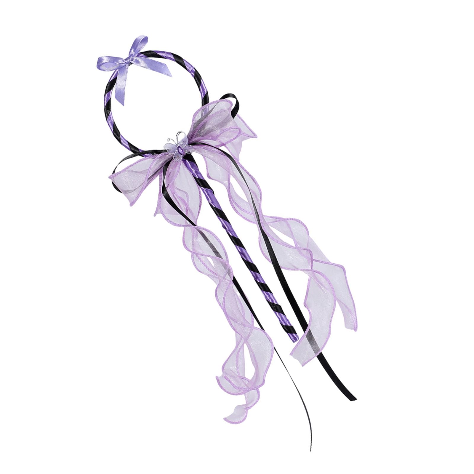 Piceioep Butterfly Wand Wonderful for Themed Parties and Photo Hobgoblin Stick for Kids