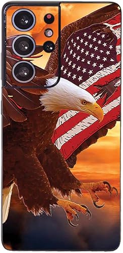 Miniatura 6 de MightySkins Skin compatible con Samsung Galaxy S21 Ultra - Thin Blue Line  Funda protectora de vinilo duradera y única  Fácil de aplicar, quitar y