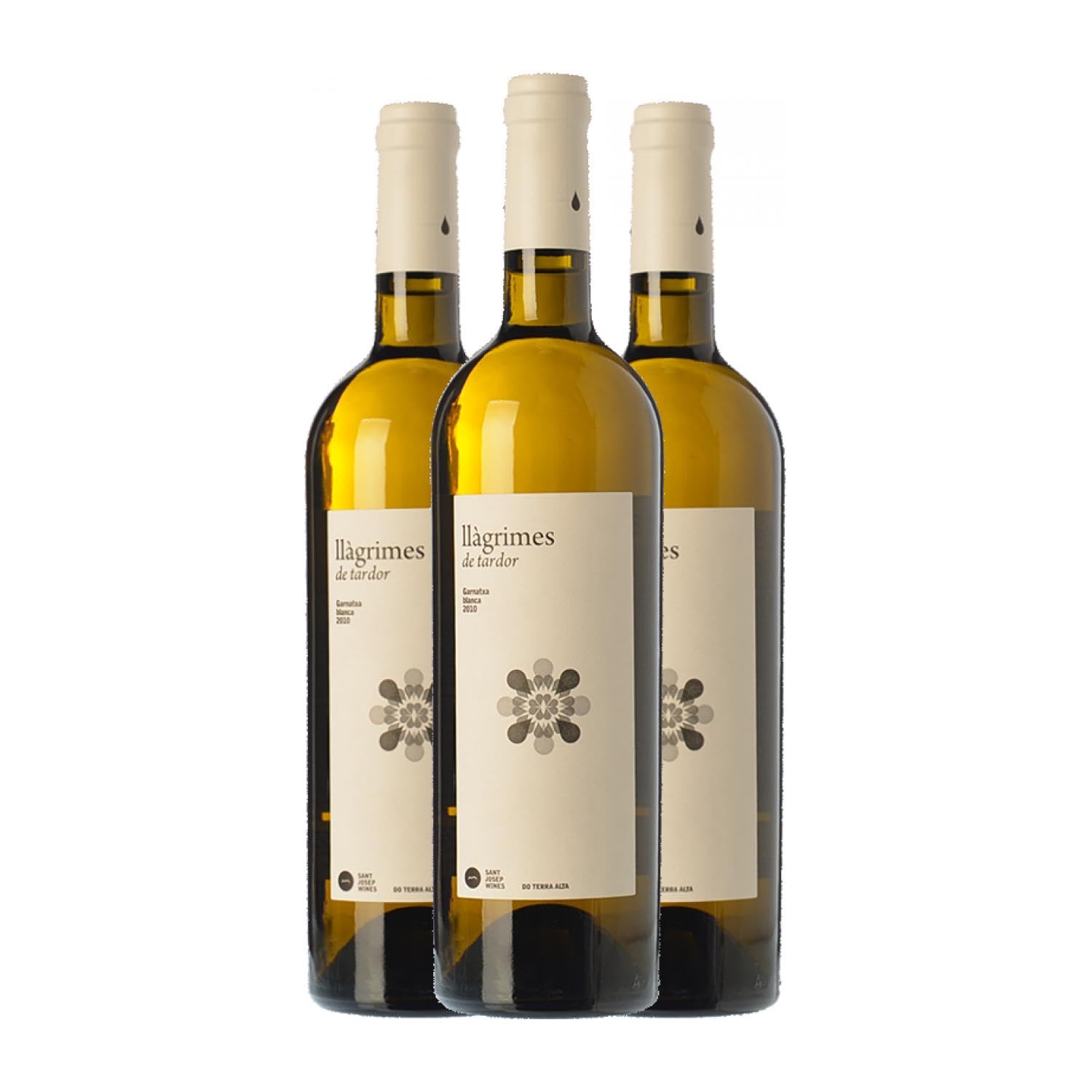Sant Josep Llàgrimes de Tardor Blanc Garnacha Blanca Terra Alta Crianza 75 cl Vino blanco (Caja de 3 Botellas de 75 cl)