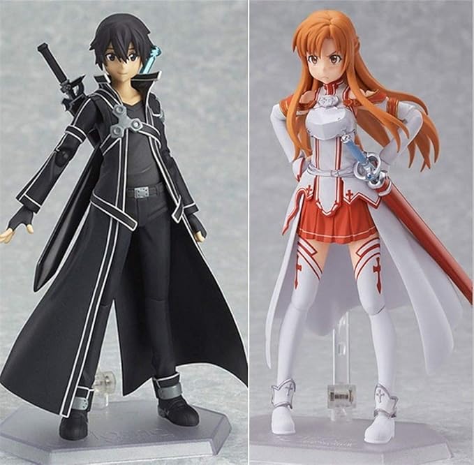 El Fantasma de Tsushima Celebrado por Hideo Kojima y PlayStation 8 61dNNJDlpRL. AC SX679 Sword Art Online Kirito & Asuna Action Figures 15cm Kirito Kazuto Figma Asuna Figma PVC Action Collectible Model Set (Multicolor)