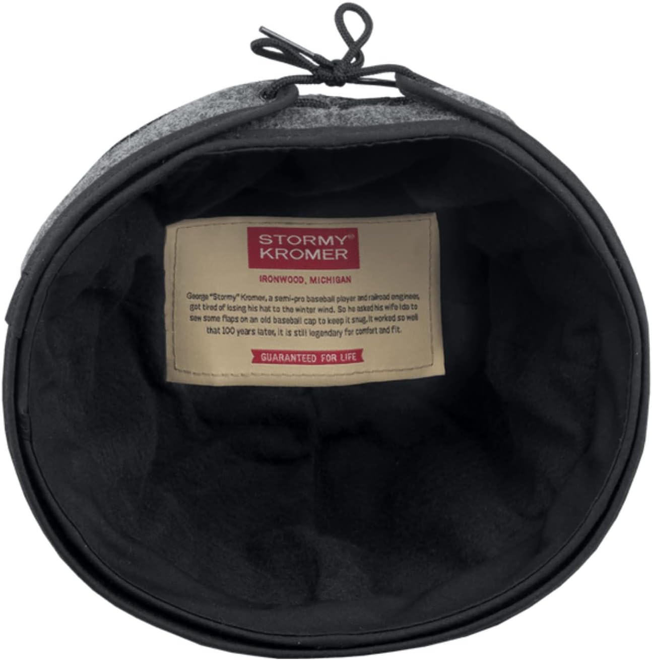 Stormy Kromer The Brimless Cap Size 7 3/4 Black
