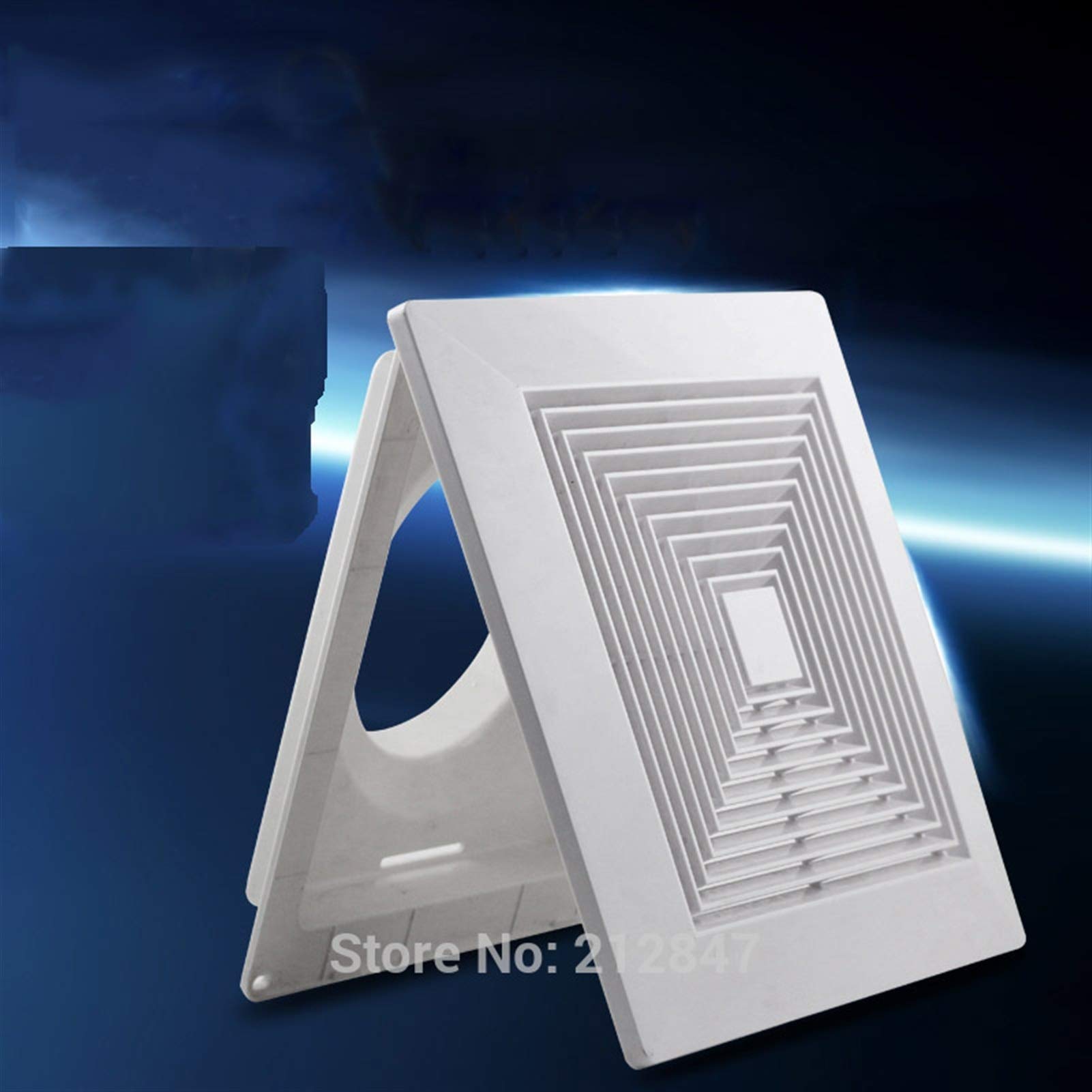 Griglia di ventilazione regolabile da 100 mm e diffusore in ABS per presa d'aria condizionata, accessori di ventilazione fai da te e facile da installare