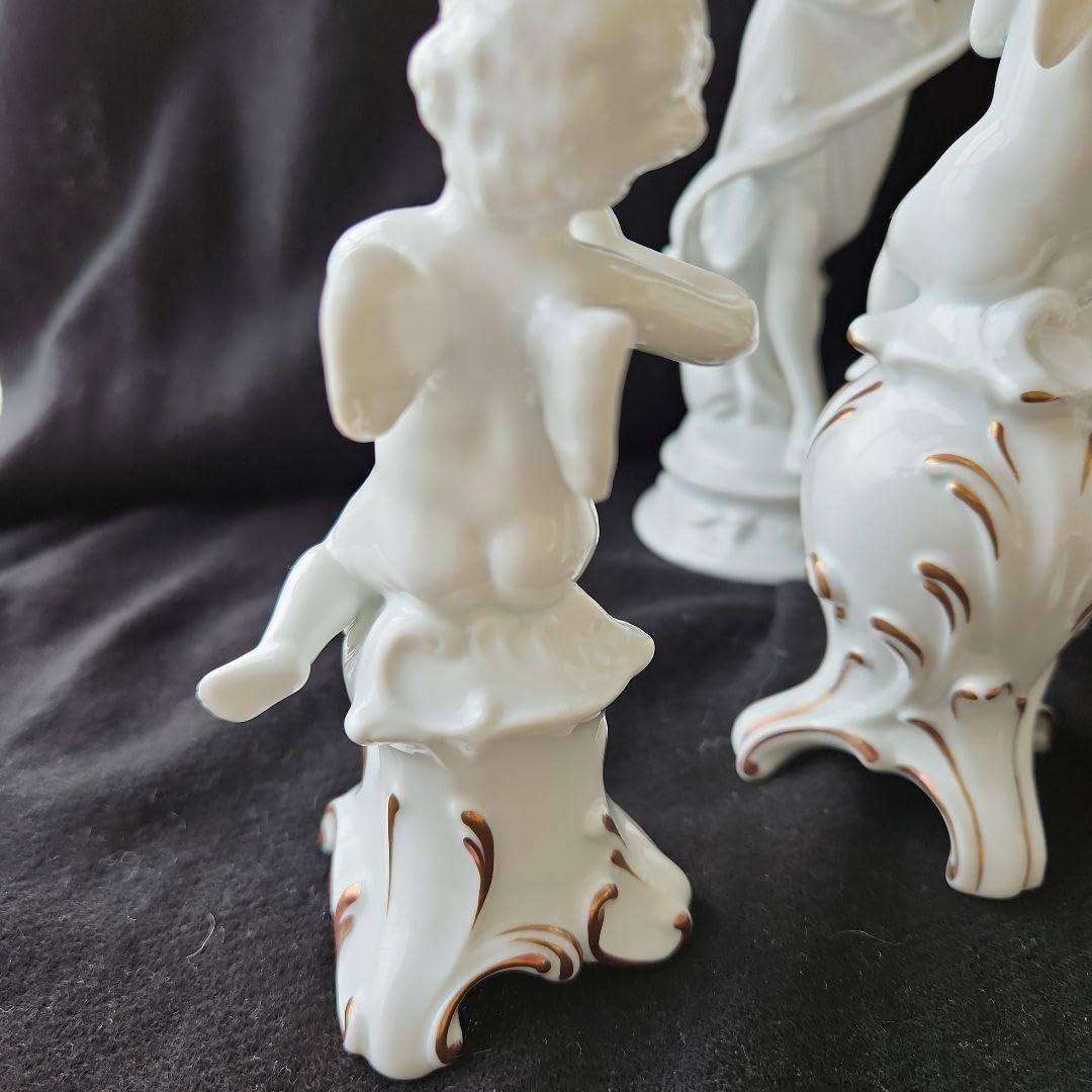 Amazon.co.jp: リチャードジノリ カポディモンテ楽器を持つ天使と女神