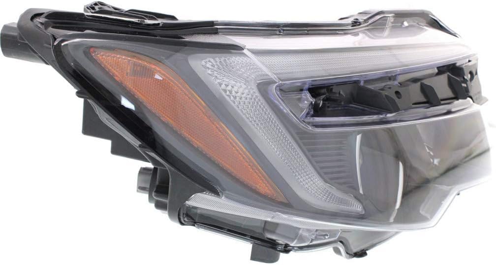 For 2016 2017 2018 Honda Pilot Headlight Driver and Passenger Side CAPA w/Bulbs Exclude LED DRL | HO2502167 HO2503167 | 33150-TG7-A12, 33100-TG7-A12 ;EX|EX-L|Touring;
