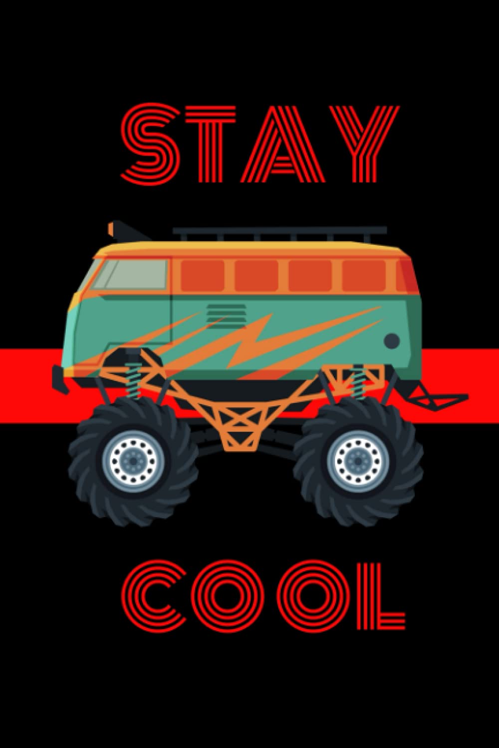Stay Cool: One Subject, College Ruled Notebook For V Bus Fans!