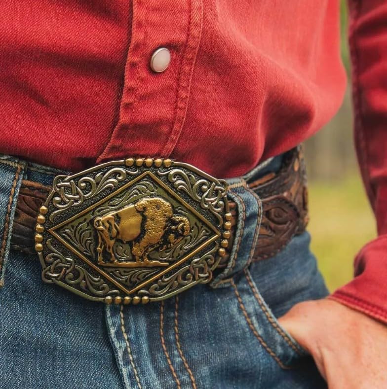 Image of Montana Silversmiths Outdoor Wildlife Series Attitude Western Belt Buckle