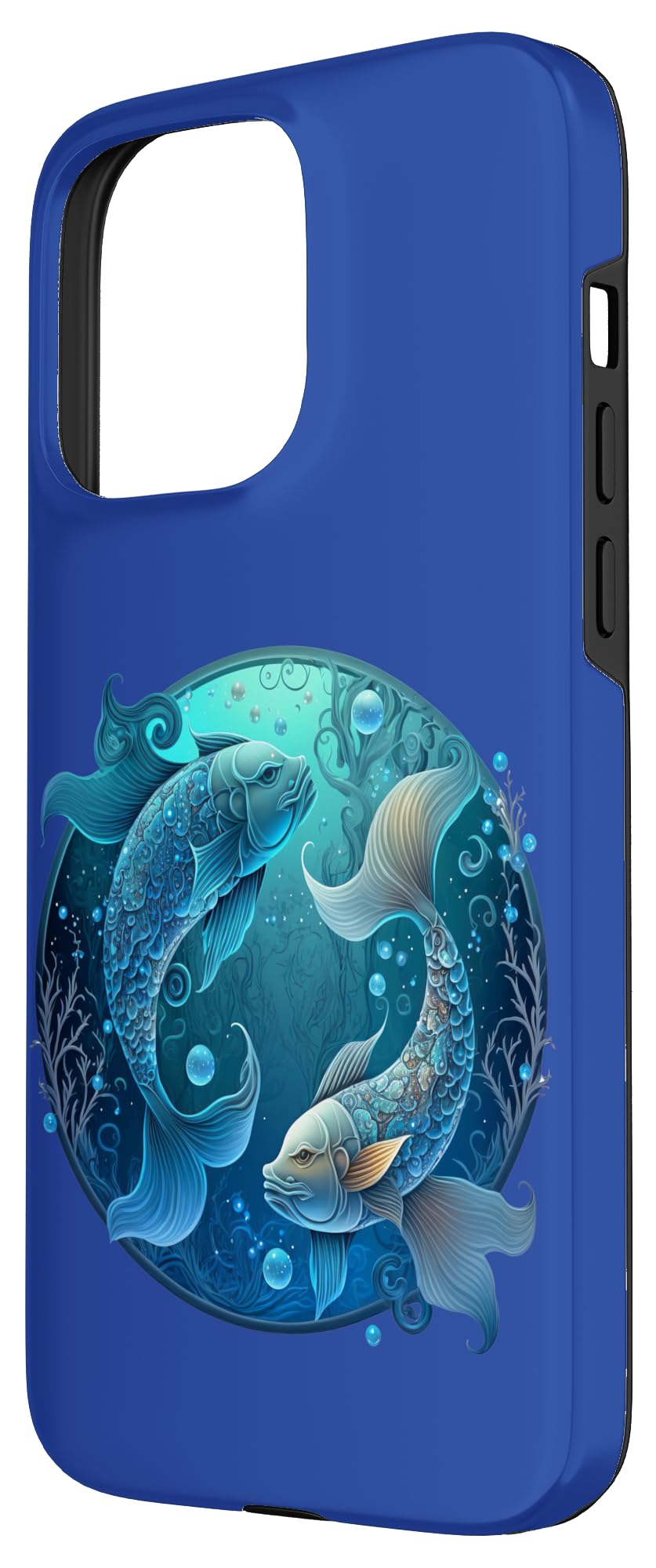 Amazon.com: Pisces Zodiac Astrology Celestial Mystical Blue Koi