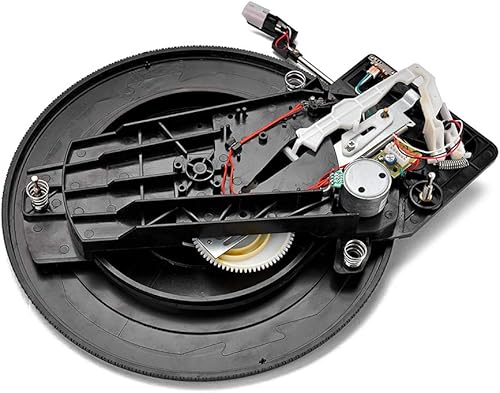 Miniatura 6 de LANRU Tocadiscos de vinilo vintage LP 11.0 in 3 velocidades (334578 RMP) con lápiz capacitivo fonógrafo accesorios piezas