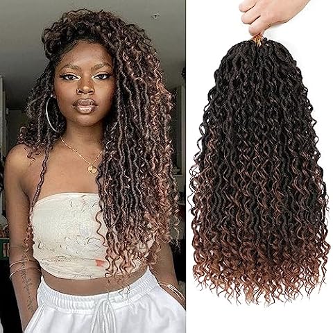 SAMBRAID Goddess Faux Locs Crochet Hair Cover