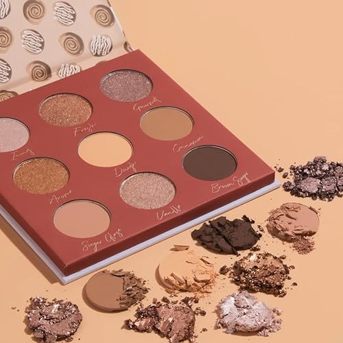 Miniatura 3 de Beauty Bakerie Sour Ya Doin Paleta de sombras de ojos, tonos ricos y atrevidos de maquillaje de ojos mate y brillante, 9 colores