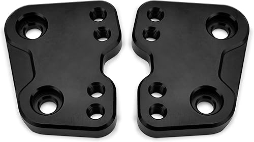 Vista 6 de Accesorios para motos Estriberas delanteras Reposapiés ajustables compatible con Suzuki GIXXER SF250 250 SF/GIXXER 250 2019-20-21-2022 (negro)