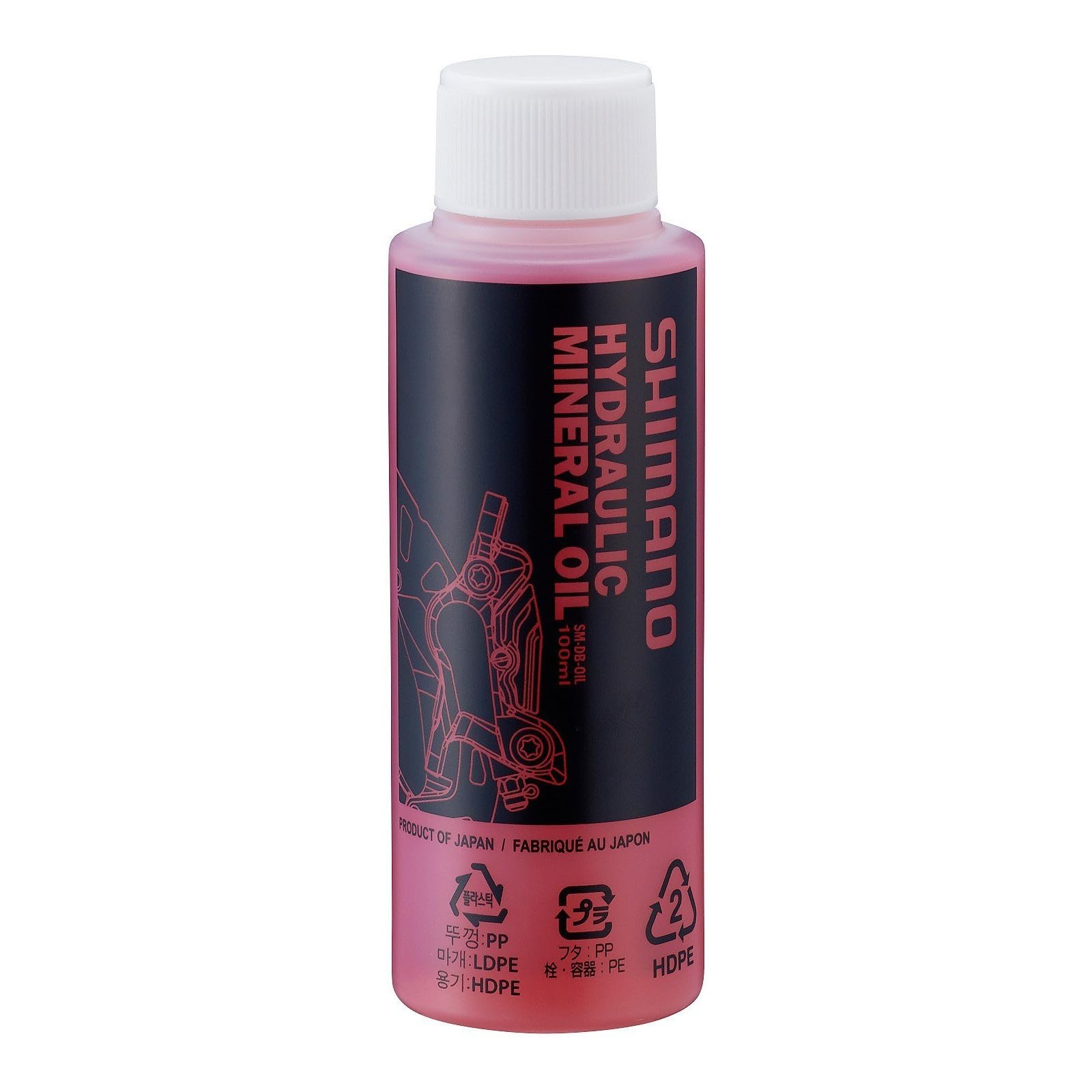 SHIMANO Hydraulic Disc Brake Mineral Oil - 100ml / Bicycle Cycling Cycle Bike Road Mountain Biking Maintenance