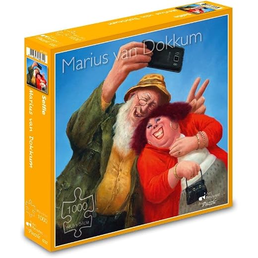 Marius Van Dokkum Selfie Puzzel 1000 Stukjes