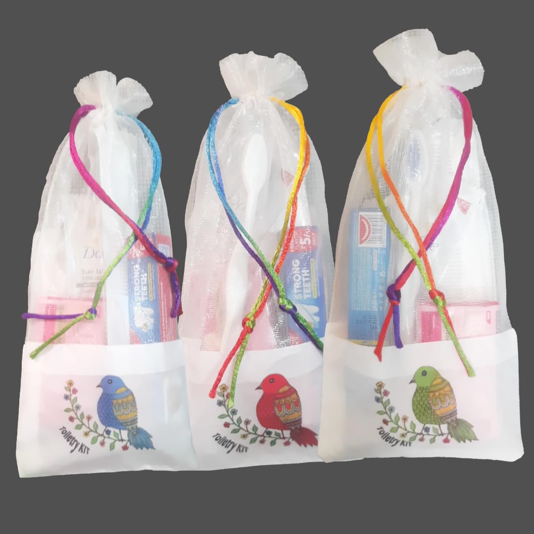 Toiletries Kit-Drawstring bag Packed – Set of 10 , for Hotels,hospitals,homestays,guest houses Eco-Friendly Amenities for Small Luxury Hotels, Boutique Hotels, Lodges, Clinics, Travelers, and Wedding Guests.-image-23
