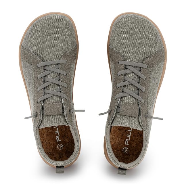 Image of Men's Barefoot Wide Toe Box Shoes - Minimalist Barefoot Shoes with Zero Drop Sole Extra Wide Slip on Walking Shoes for Men
