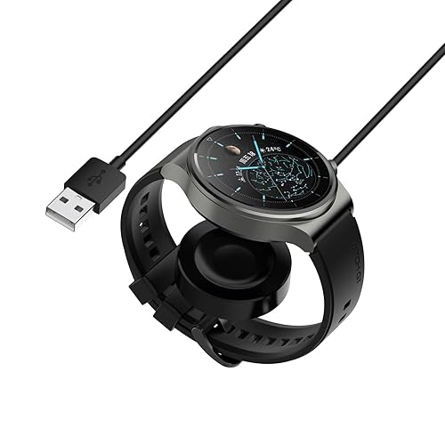 Miniatura 4 de Compatible con Huawei Watch GT3 Pro - Cable de carga USB de repuesto, cargador USB, cables magnéticos de carga para Huawei Watch D para hombre y