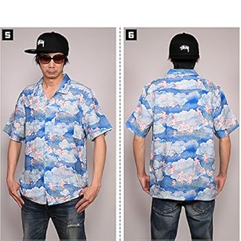 Stussyステューシー
 ベーシックパーカーブラック 男女兼用 L 楽天市場】(ステューシー) STUSSY CLOUD AND BIRDS SHIRT (SS