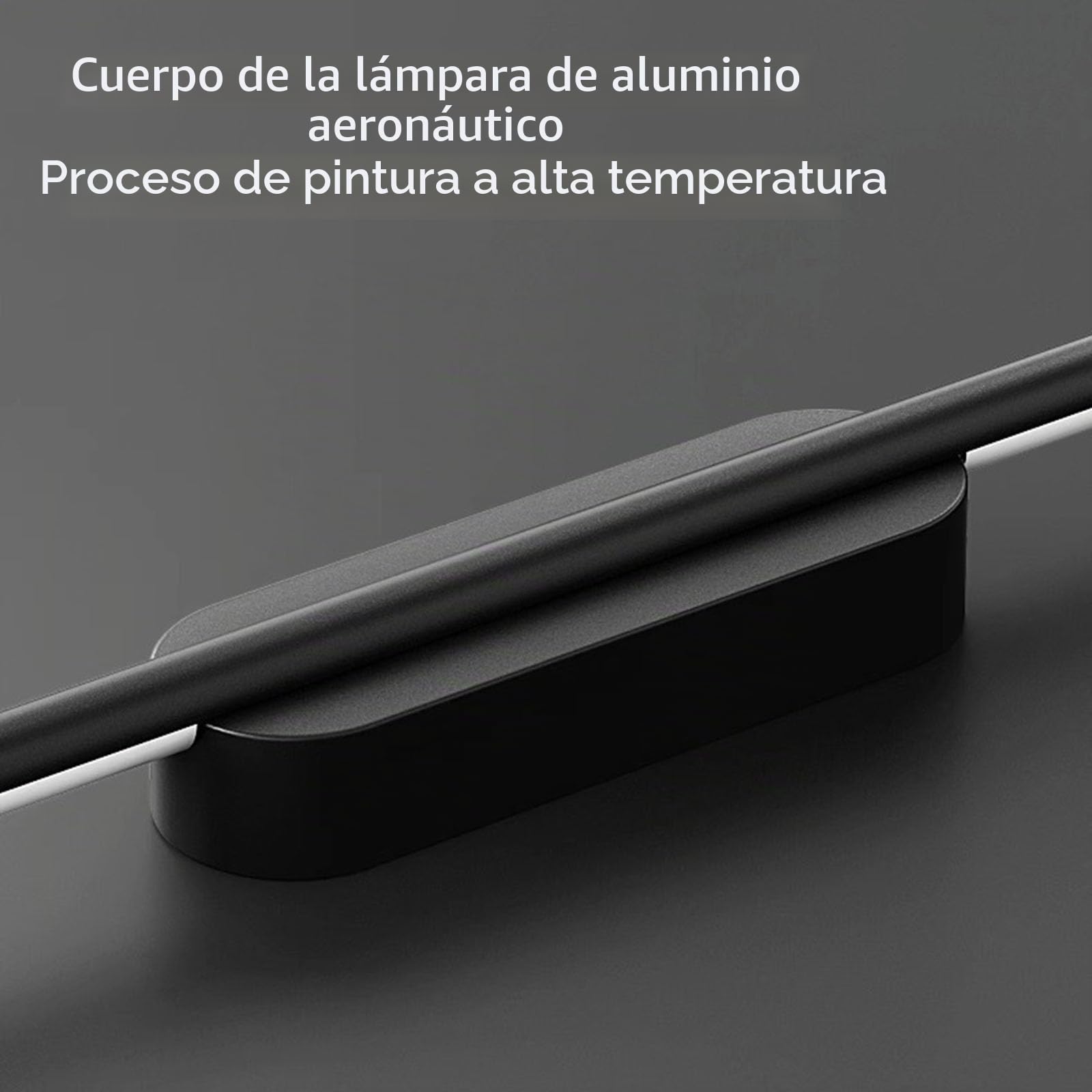 Lámparas de pared LED modernas que funcionan con pilas, luces de pared recargables inalámbricas USB-C para interiores con control remoto, lámpara de aplique lineal de tira larga (dorada, 80 cm)