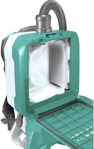 Miniatura 3 de Makita XCV17Z 18V X2 LXT Litio-Ion (36V) Sin Escobillas Inalámbrica 1.6 galones HEPA Filtro Mochila Aspiradora Seca, Solo Herramienta